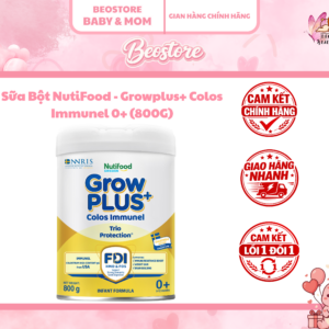 Sữa Bột NutiFood - Growplus+ Colos Immunel (800G)