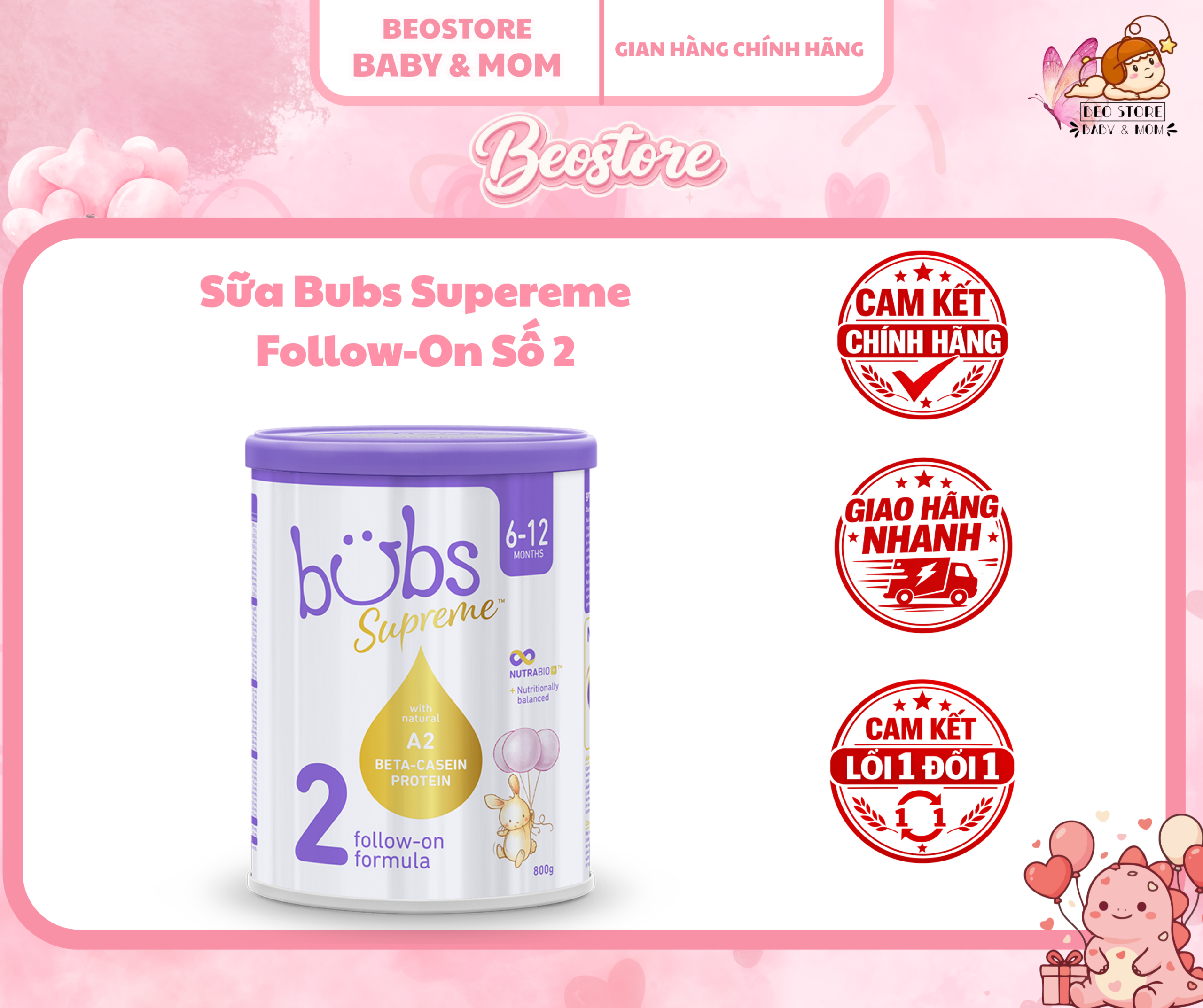 Sữa Bubs Supereme Follow-On - Ảnh 2