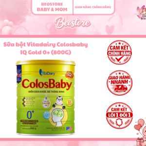 Sữa bột Vitadairy Colosbaby IQ Gold (800G)