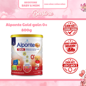 Sữa bột Alponte Gain Gold 800G
