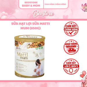 Sữa Hạt Lợi Sữa Matti Mum 650G