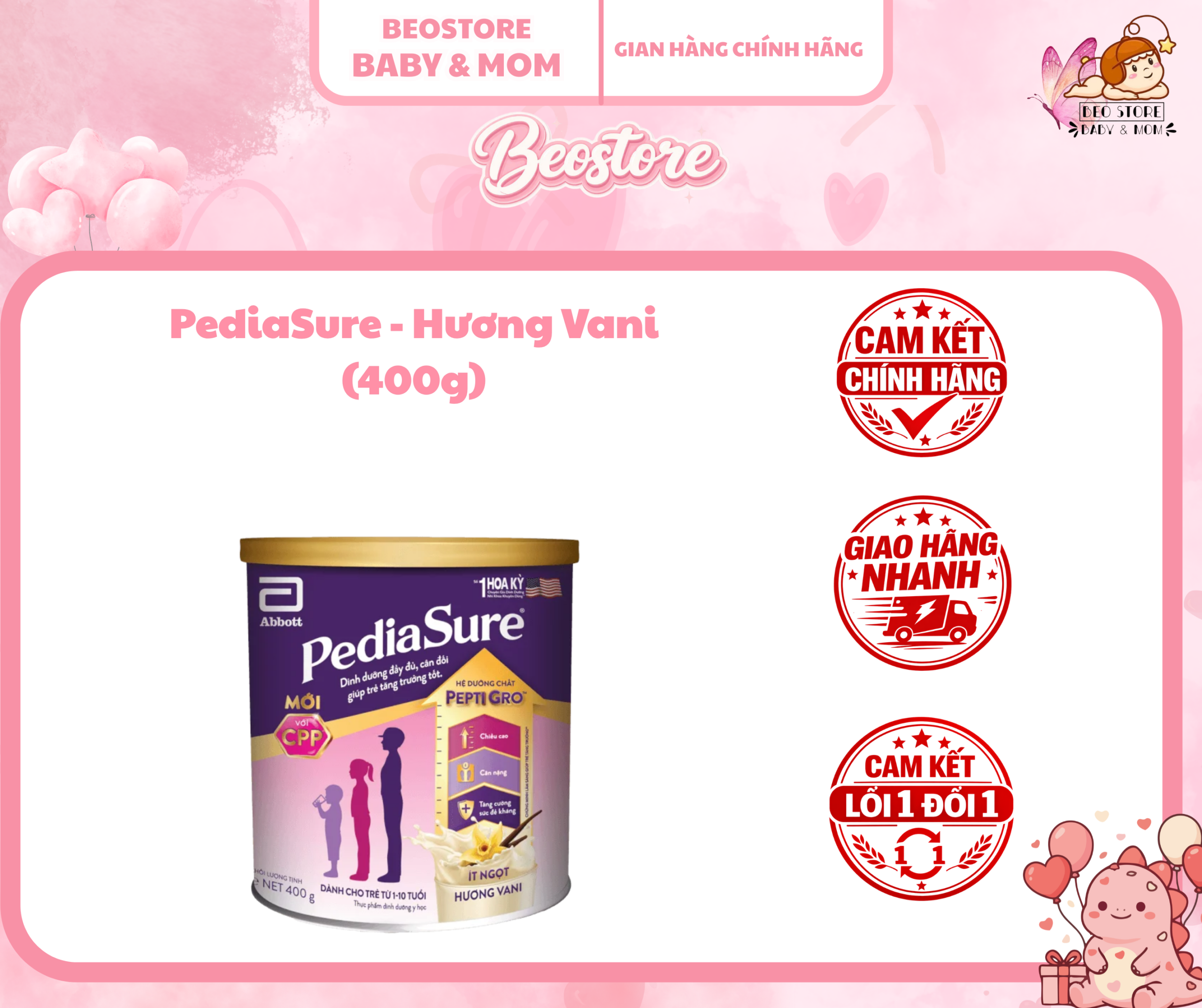 PediaSure - Hương Vani (400g)