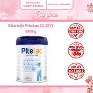 Sữa bột Pitelac (2-12Y) 800g