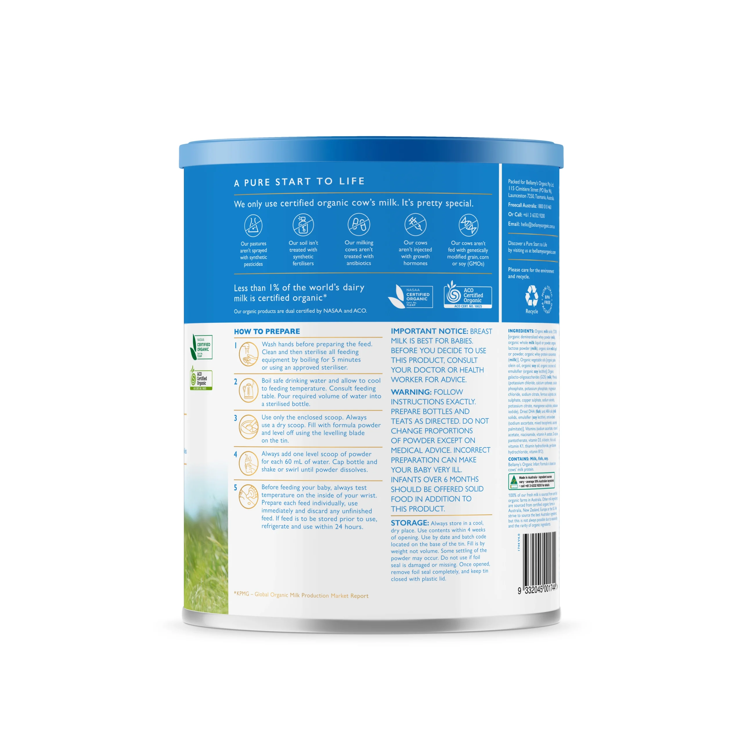 Sữa Aptamil Advanced Anh Lon 800g - Ảnh 2