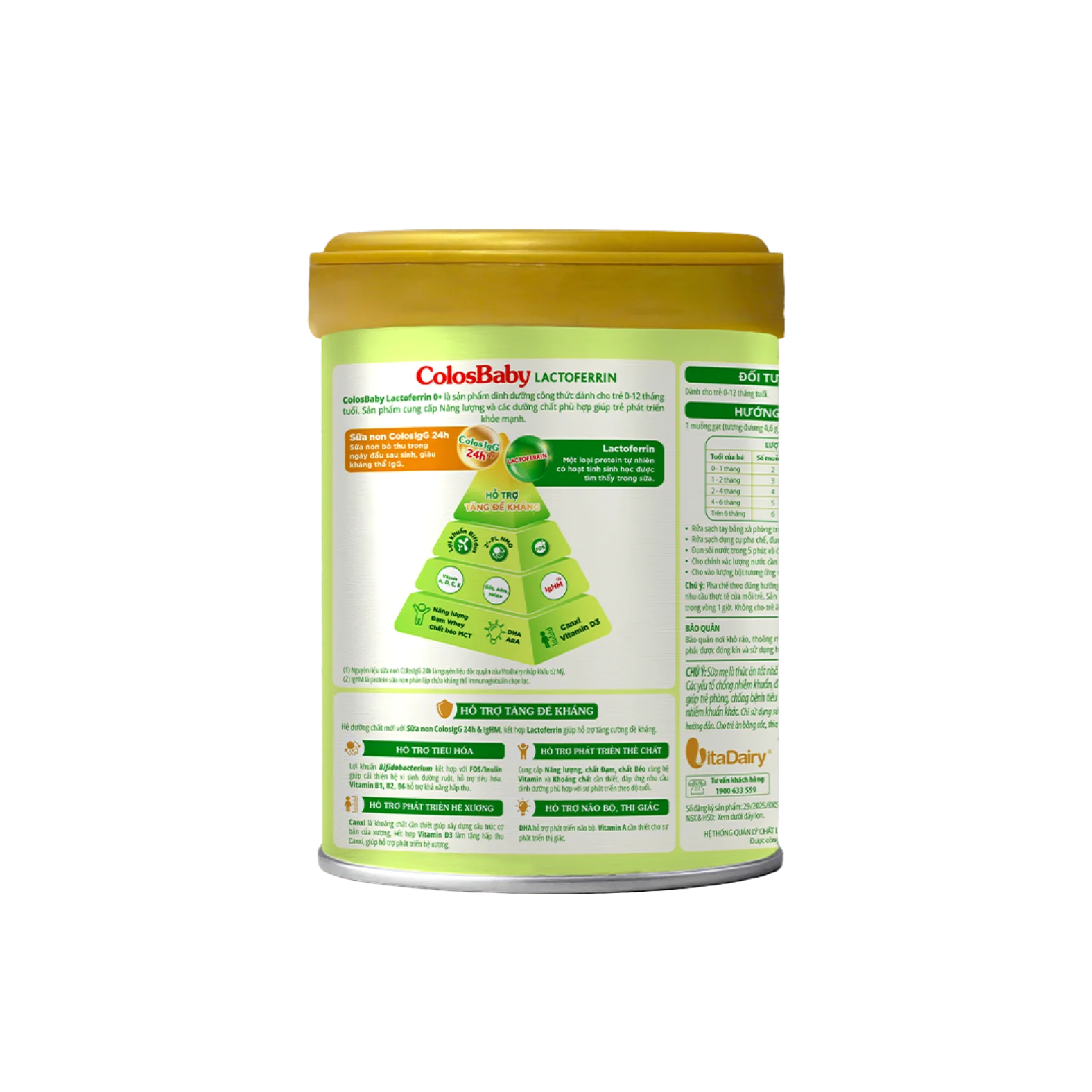 Sữa bột Colosbaby Lactoferrin (400G) - Ảnh 5