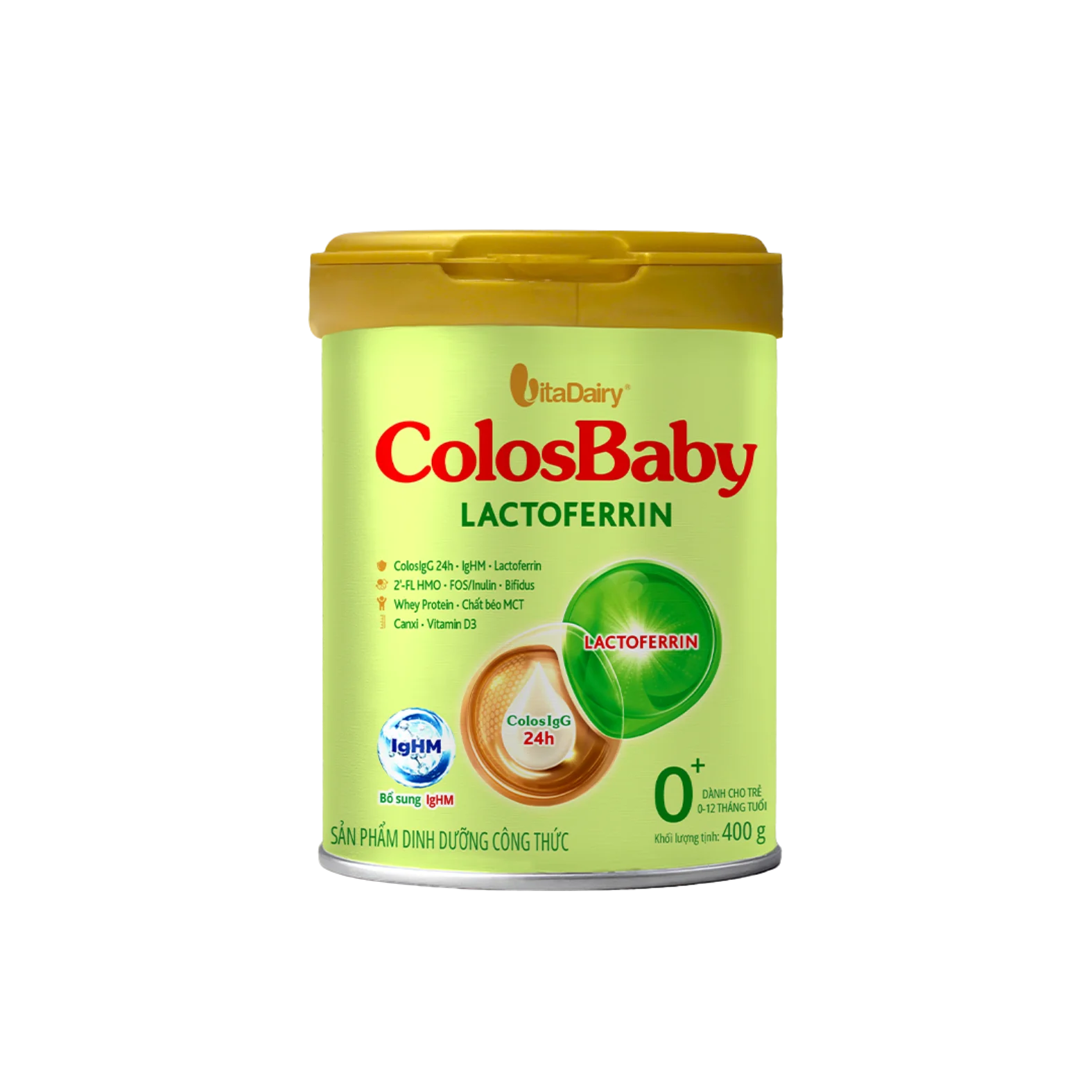 Sữa bột Colosbaby Lactoferrin (400G) - Ảnh 3