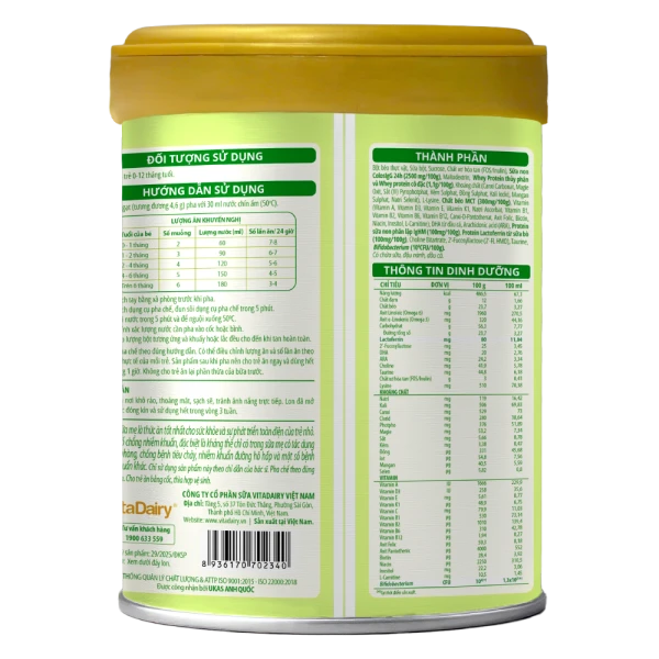 Sữa Bột ColosBaby Lactoferrin 0+ 400g - Ảnh 5