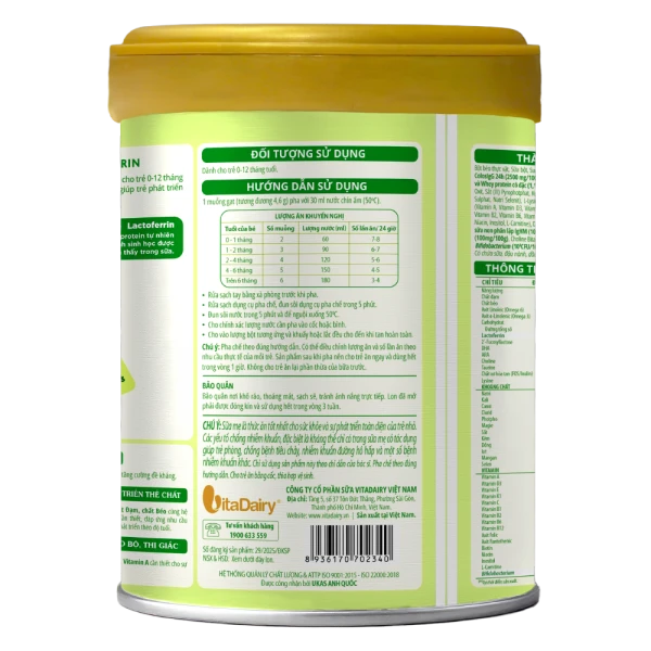 Sữa Bột ColosBaby Lactoferrin 0+ 400g - Ảnh 4
