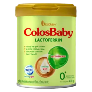 Sữa Bột ColosBaby Lactoferrin 0+ 400g