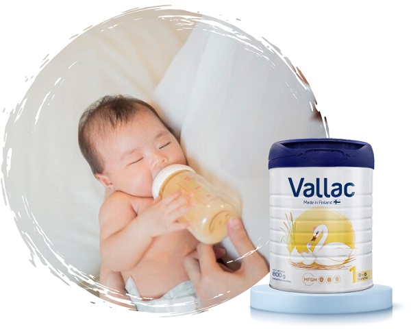 Sữa bột Vallac số 1 800G - Ảnh 3