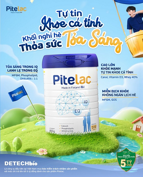 Sữa bột Pitelac (2-12Y) 800g - Ảnh 3